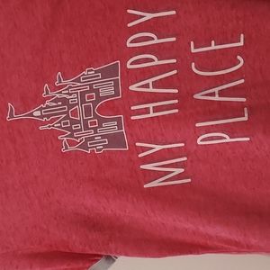 Disney burnout My Happy Place ringer t shirt